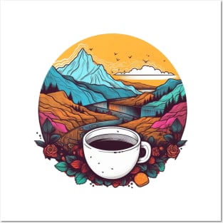 Nature, coffee, serenity, peace. Posters and Art